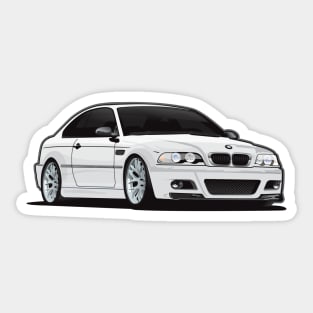 E 46 BMW Sticker